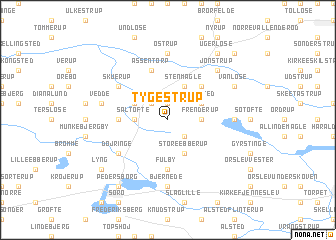 map of Tygestrup