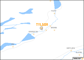 map of Tyldom