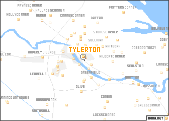 map of Tylerton
