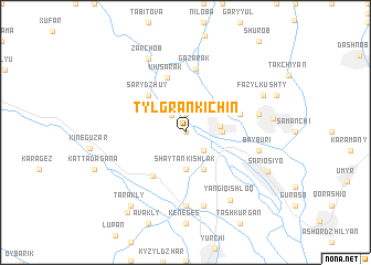 map of Tylʼ-Gran-Kichin