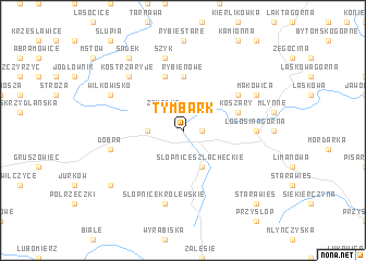 map of Tymbark