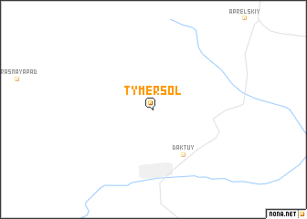 map of Tymersol\