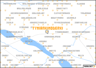 map of Tymianki Moderki