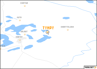 map of Tympy