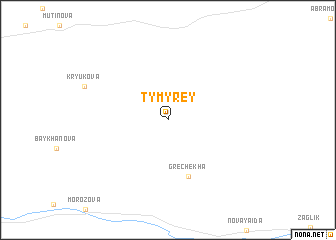 map of Tymyrey