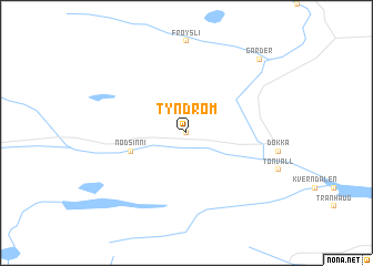 map of Tyndrom