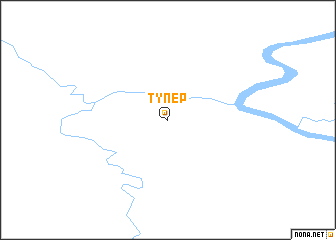 map of Tynep