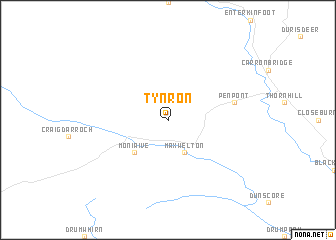 map of Tynron