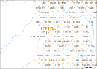 map of Typtyev