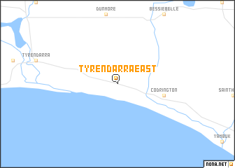 map of Tyrendarra East