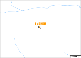 map of Tysher