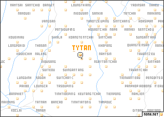 map of Ty Tan