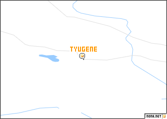 map of Tyugene