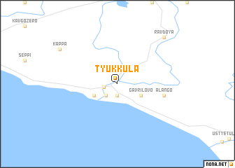 map of Tyukkula