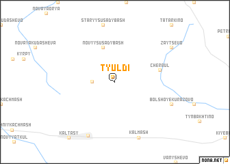 map of Tyul\