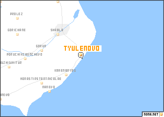 map of Tyulenovo