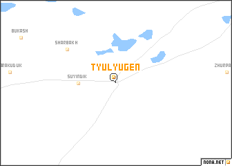 map of Tyulyugen