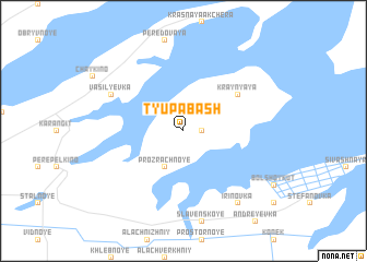 map of Tyup-Abash