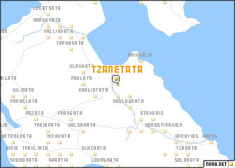 map of Tzanetáta