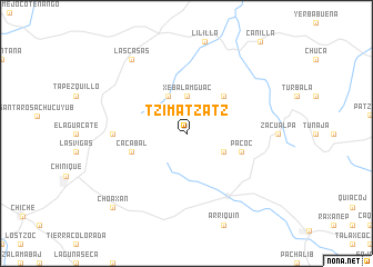 map of Tzimatzatz