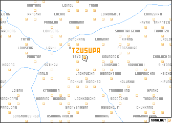 map of Tzu-supa