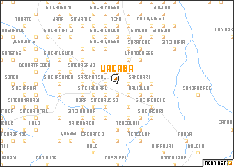 map of Uacaba