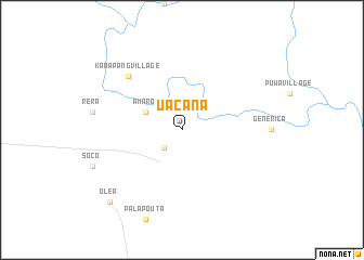map of Uacanã
