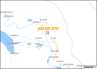 map of Uachalane