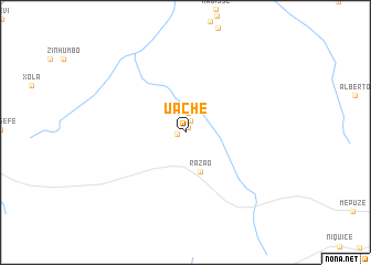 map of Uache