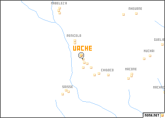 map of Uache