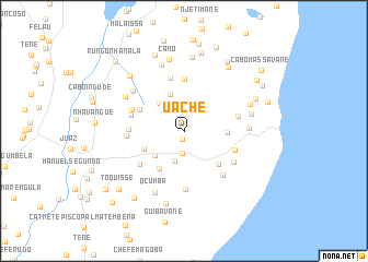 map of Uache