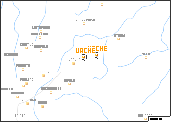 map of Uàche