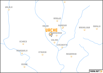 map of Uache