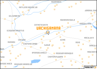 map of Uachigamana