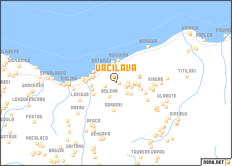 map of Uacilava