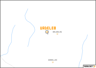 map of Uadeleb
