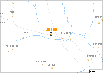 map of Uaene