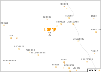 map of Uaene