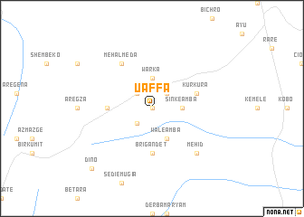 map of Uaffa