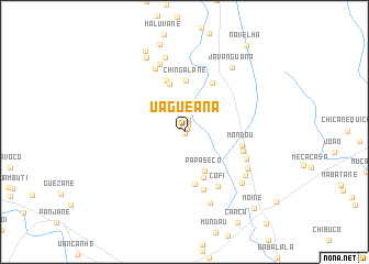 map of Uagueana