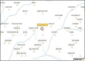 map of Uahani