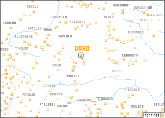 map of Uaho