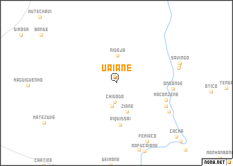 map of Uaiane