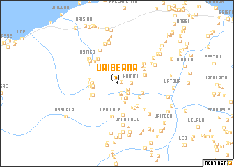 map of Uaibeana