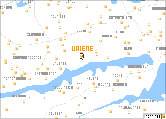 map of Uaiene