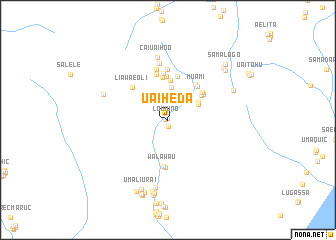 map of Uaiheda