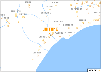 map of Uaitame