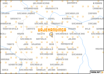 map of Uajê Mandinga