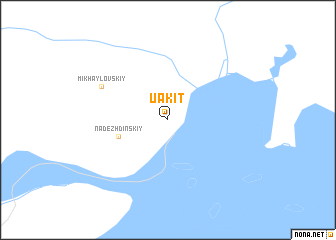 map of Uakit