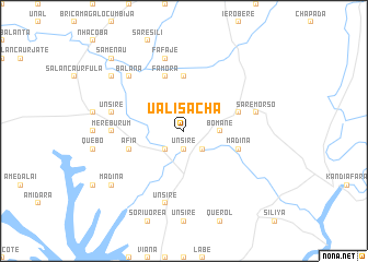 map of Uali Sachà